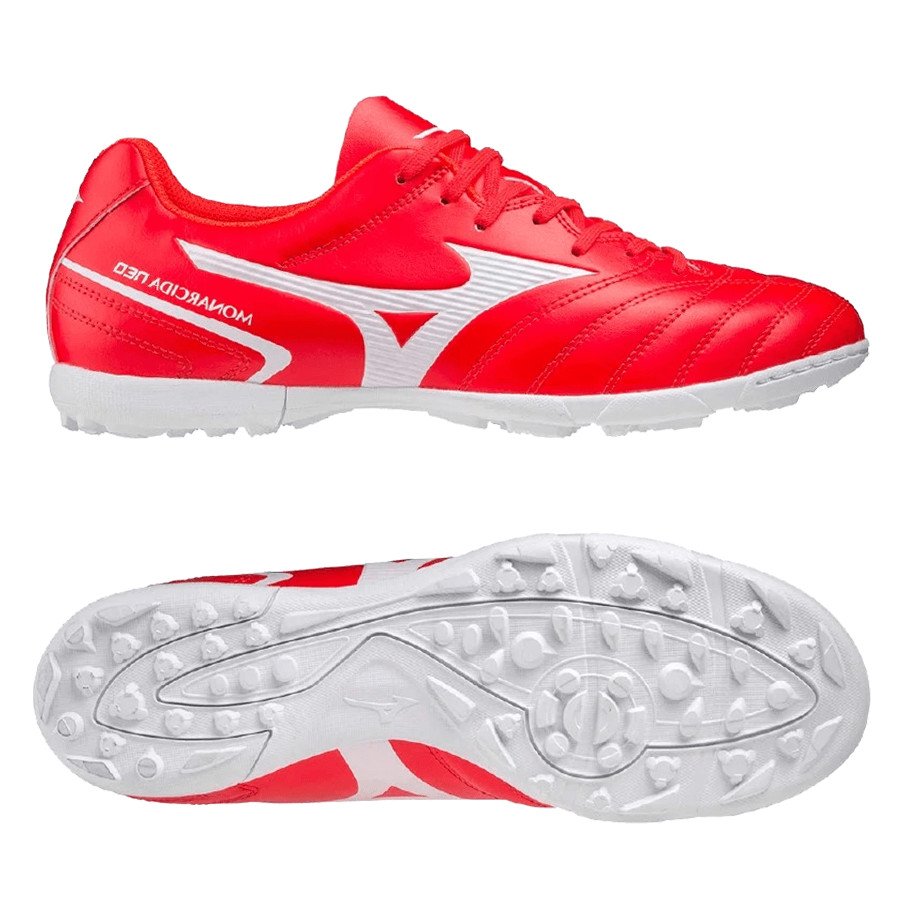 Giày đá bóng Mizuno Monarcida Neo II Select AS màu đỏ trắng