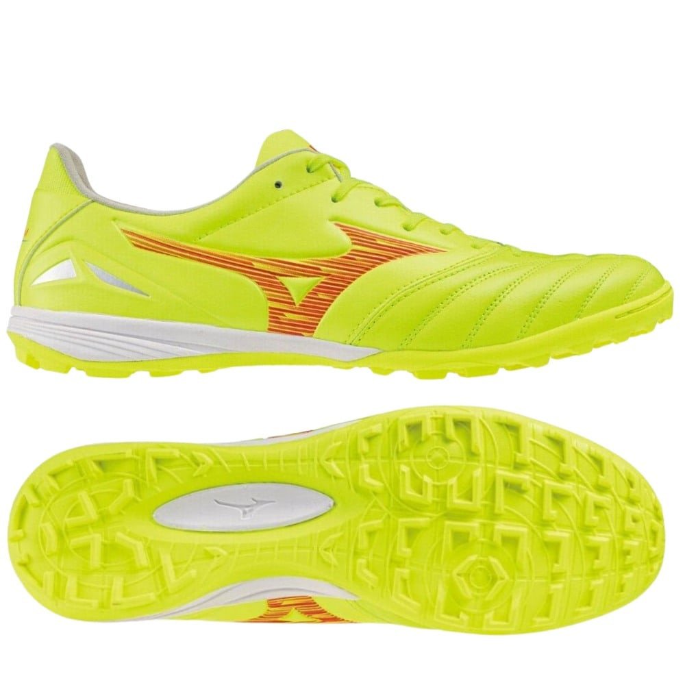 Giày đá bóng Mizuno Morelia Neo IV Pro AS vàng xanh đỏ