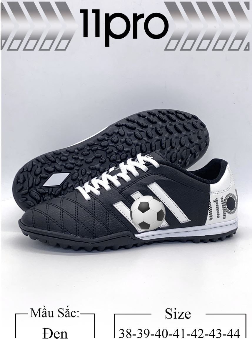 Giày đá bóng Newmos 11 Pro màu đen