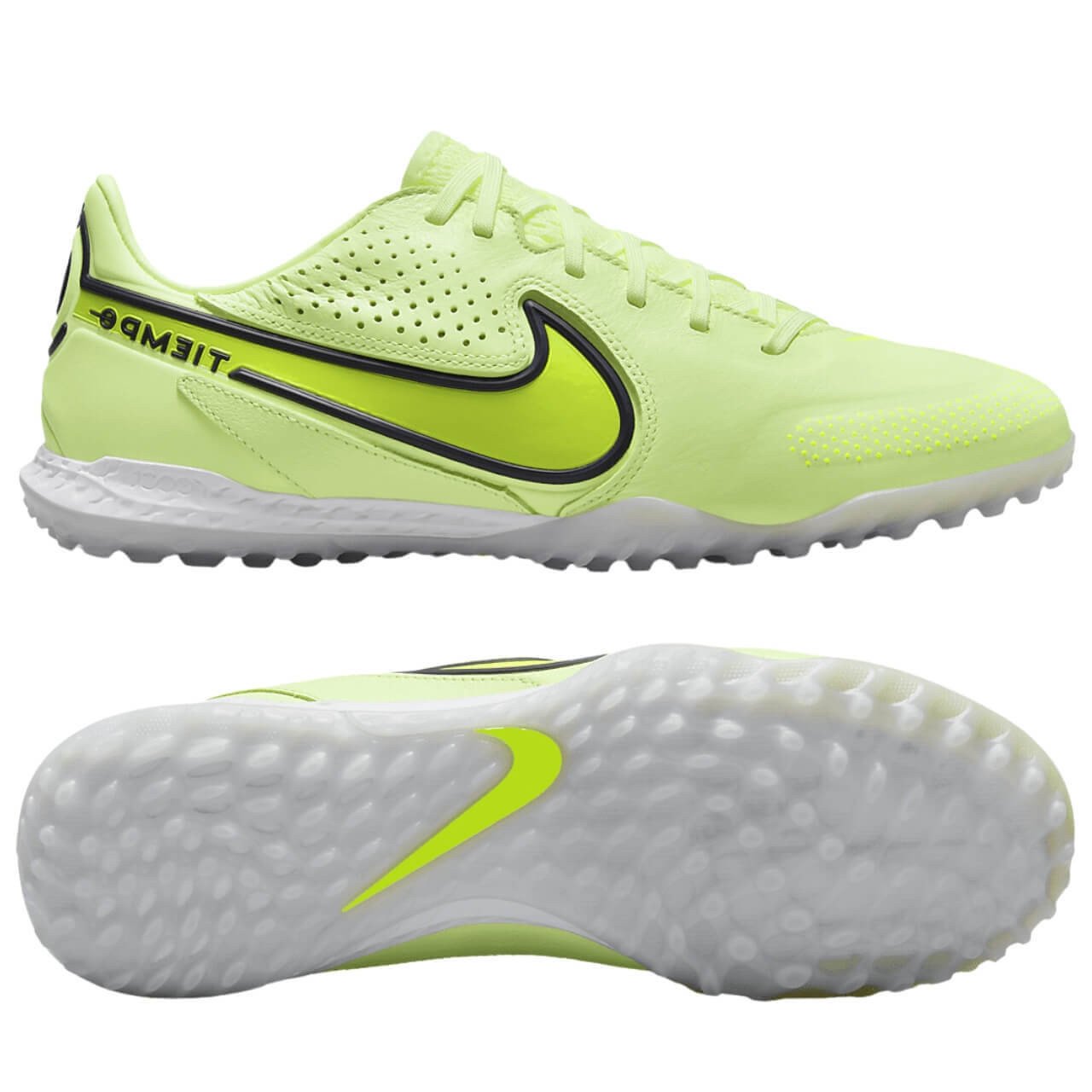 Giày đá bóng Nike React Tiempo Legend 9 Pro TF vàng chanh