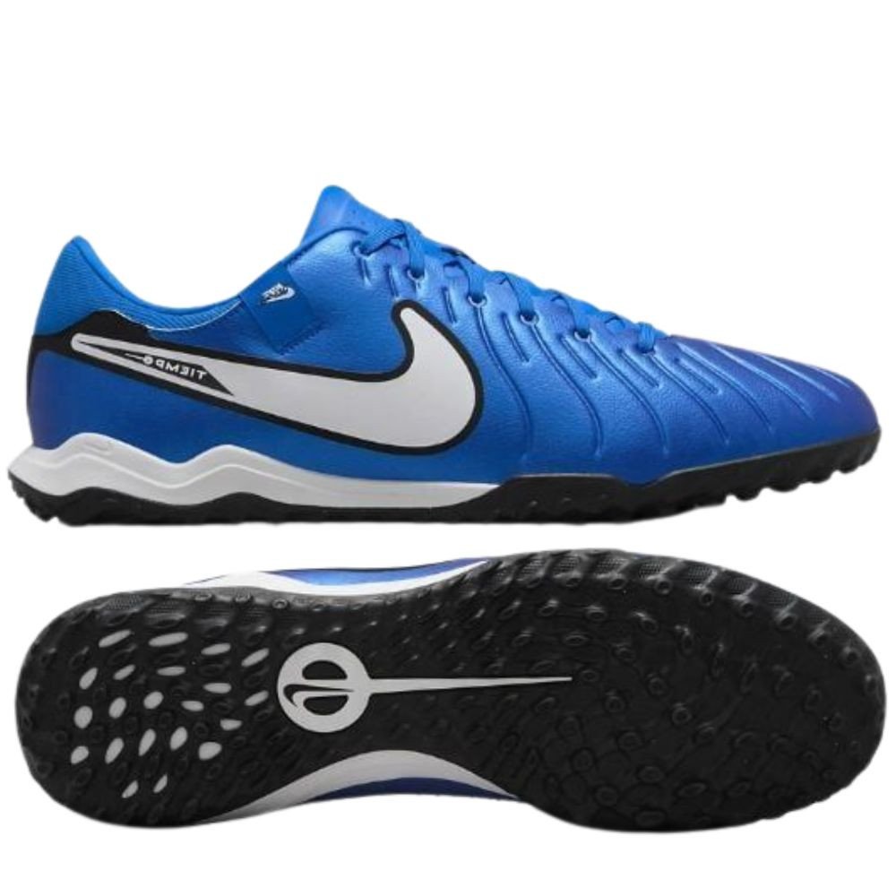Giày đá bóng Nike Tiempo Legend 10 Academy TF màu xanh trắng