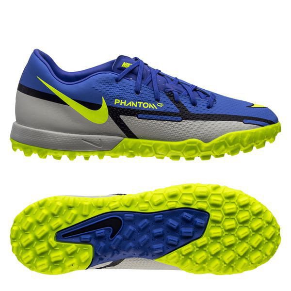 Giày đá bóng sân cỏ nhân tạo Nike Phantom GT 2 TF Recharge xanh dương