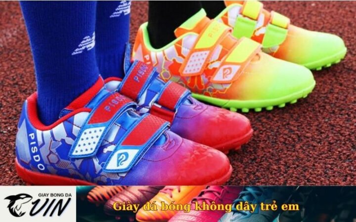 Giày đá bóng trẻ em không dây hiện đại phù hợp mọi lứa tuổi