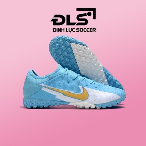 Giày đá bóng Vapor 13 Pro màu trắng xanh biển thời thượng