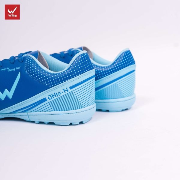 Giày đá bóng Wika QH19NEO Quang Hải navy xanh ngọc