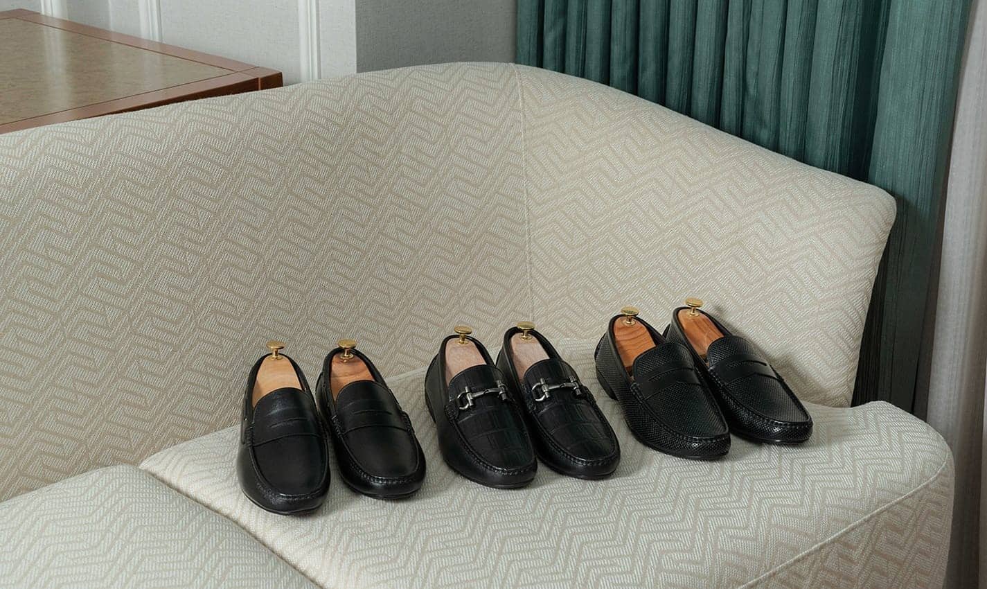 Giày da nam bền đẹp theo thời gian với chất liệu da bò cao cấp