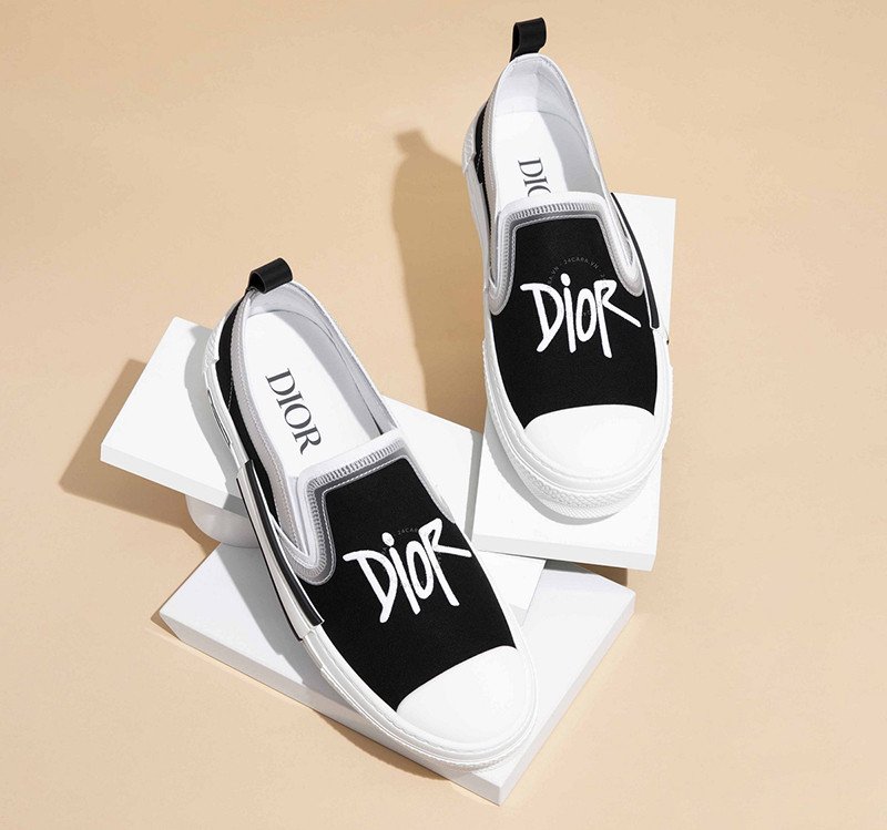 Giày Dior and Shawn B23 Slip On tạo sự thoải mái khi mang