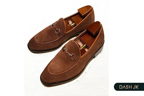 Giày lười da lộn Gentle Loafer của Adam Store