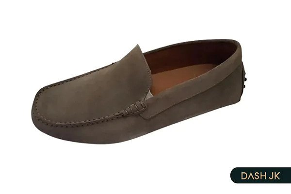 Giày lười da lộn Moccasin Germano Bellesi tại Vua Hàng Hiệu