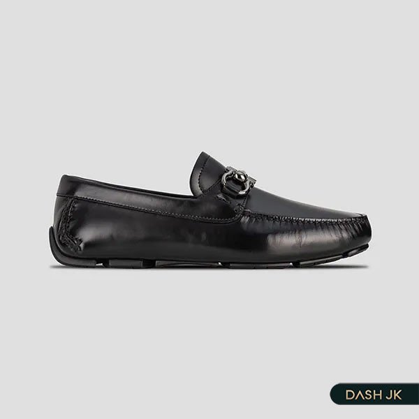 Giày lười nam cao cấp Horsebit Moccasin Salvatore Ferragamo với khóa Gancini