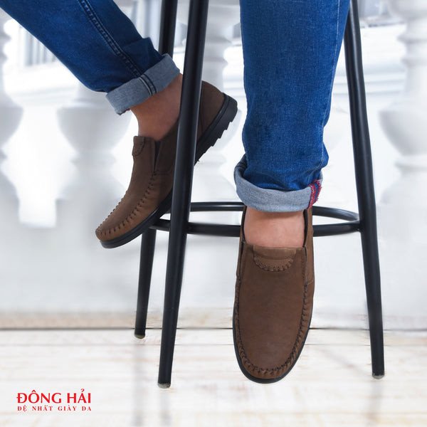 Giày lười nam Đông Hải G0321U
