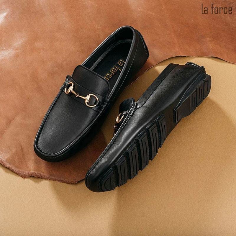 Giày lười nam Horsebit Loafer với khóa kim loại sang trọng, kiểu đẹp