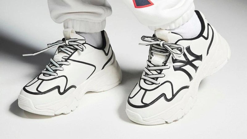 Giày MLB Big Ball Chunky, đại diện cho hãng giày sneaker nổi tiếng phong cách bóng chày