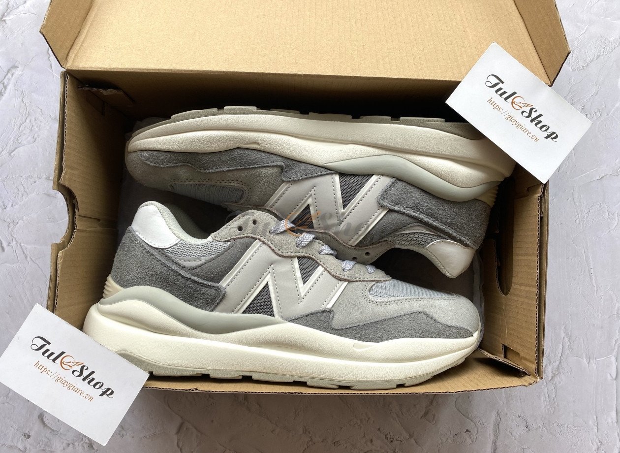 Giày New Balance 5740 Dark Grey, thiết kế hiện đại trên nền cổ điển
