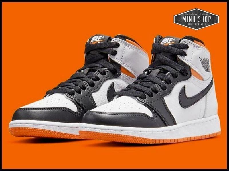 Giày Nike Air Jordan 1 Retro High OG GS Electro Orange đầy cá tính.