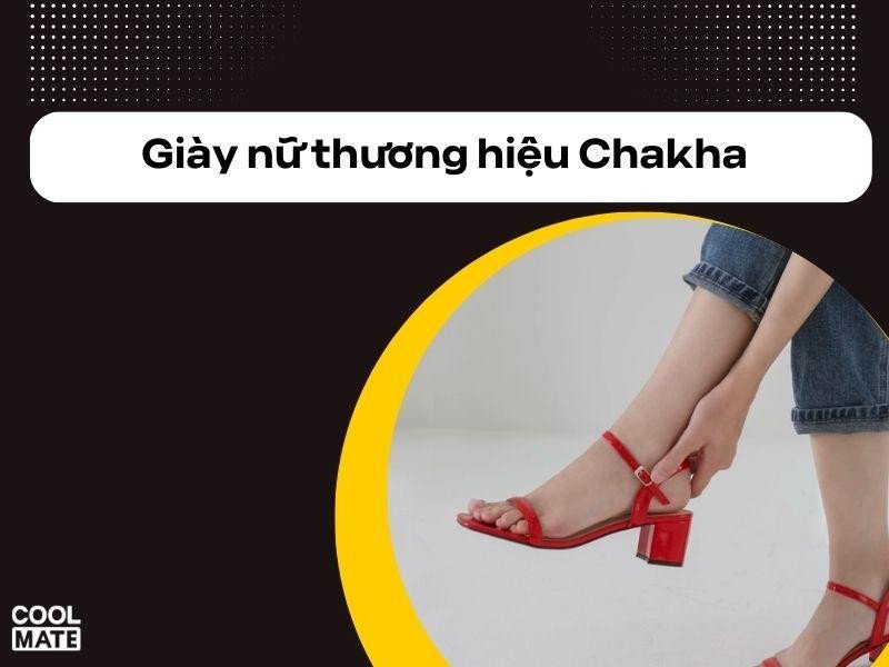 Giày nữ Chakhan với thiết kế đẹp mắt