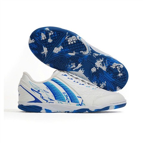 Giày Pan Nitro IC cho trẻ em màu trắng xanh