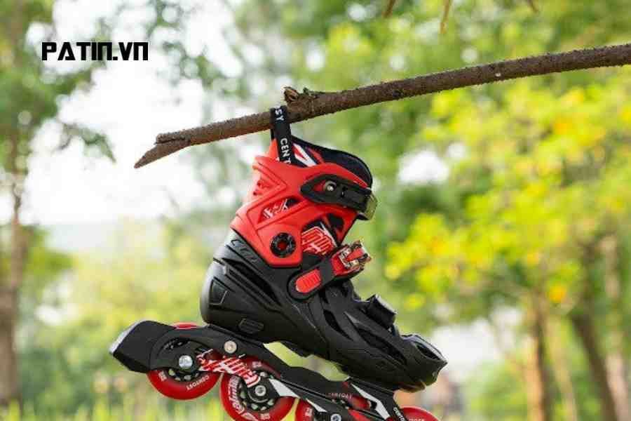 Giày patin trẻ em Centosy Lion màu xanh đen thiết kế chắc chắn