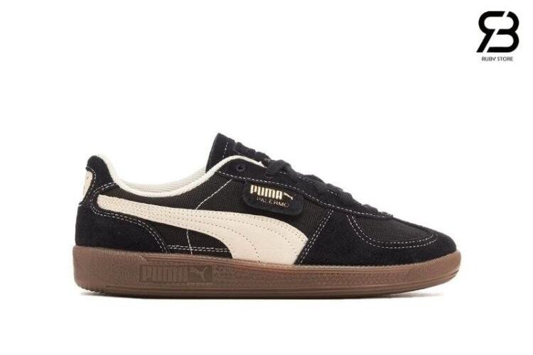 Giày Puma Palermo Vintage Black Ivory Gum Rep 11 Đen Trắng