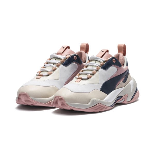 Giày Puma Randomevent Ralph Sampson Lo trắng xanh vàng cổ thấp