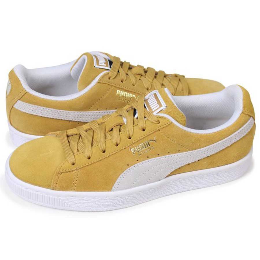 Giày Puma Suede Classic Honey màu vàng nổi bật
