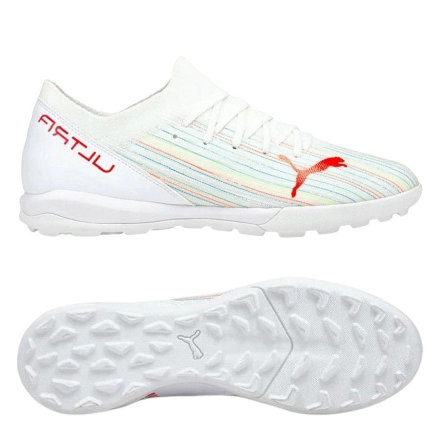 Giày Puma Ultra 3.2 TT Spectra màu trắng