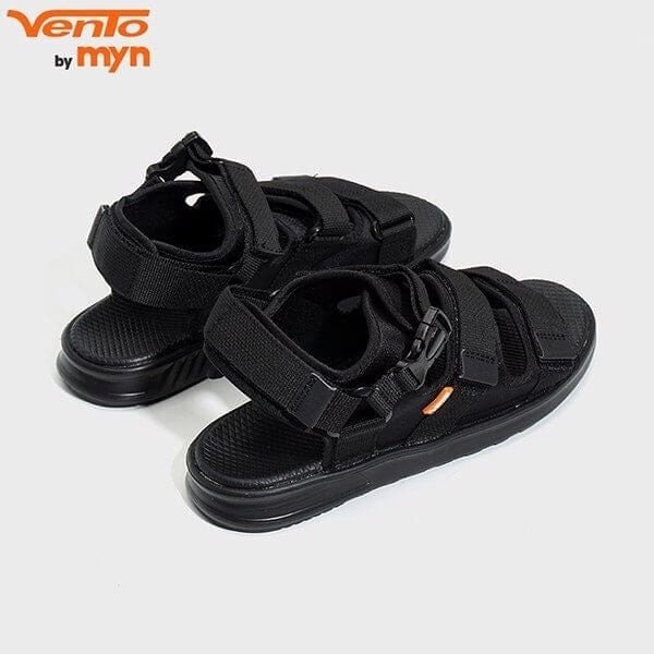 Giày sandal học sinh nữ màu đen đơn giản