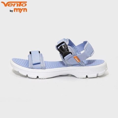 Giày sandal nữ đi học cấp 2 quai ngang dán màu sắc nhẹ nhàng