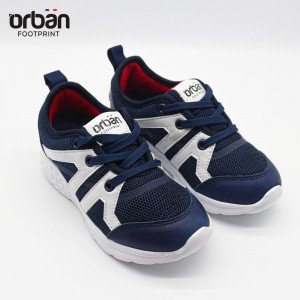 Giày sneaker bé trai phối màu xanh chàm