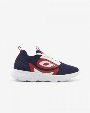 Giày sneaker bé trai xanh chàm