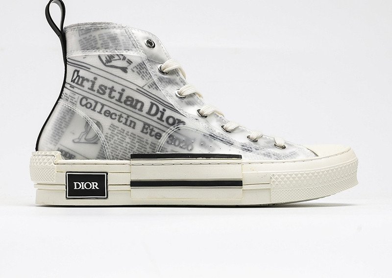 Giày sneaker Dior B23 Daniel Arsham Newspaper đa dụng