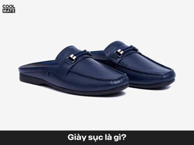 Giày sục là gì, một kiểu giày hở gót độc đáo và tiện lợi.