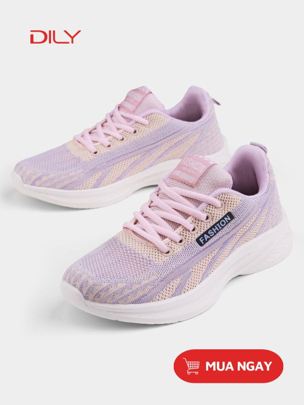 Giày sục thể thao vải thoáng khí