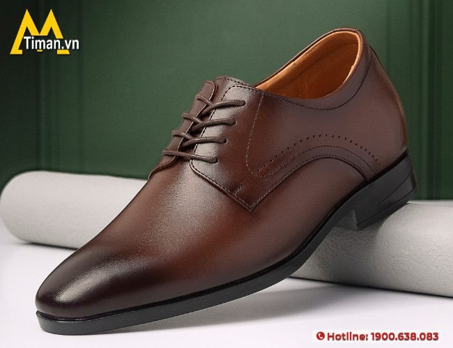 Giày tây đế mềm làm từ chất liệu tốt bền sang
