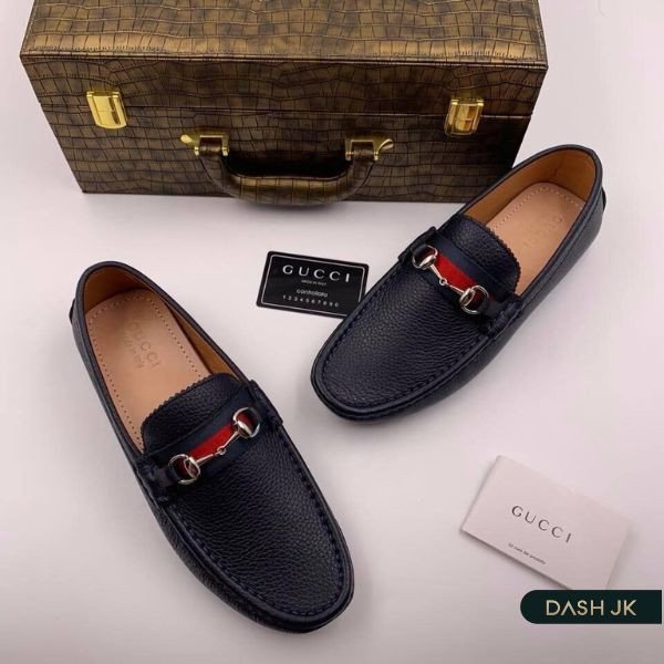giày tây nam hàng hiệu valentino: giày lười Gucci thể hiện đẳng cấp
