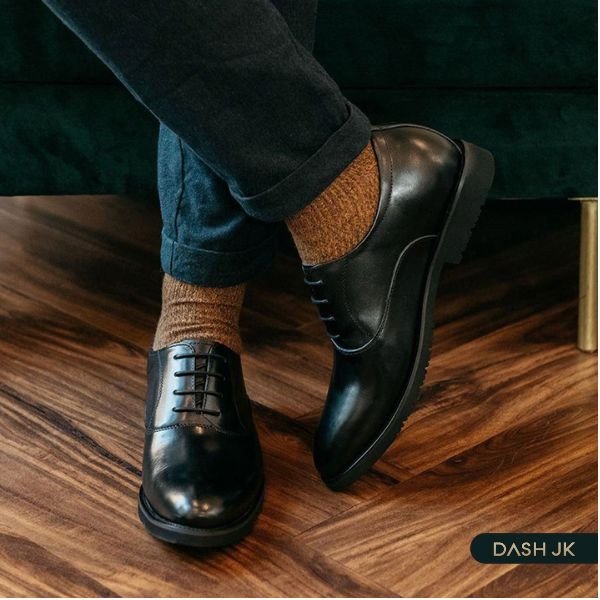 giày tây nam hàng hiệu valentino: LaForce với mẫu giày độn đế