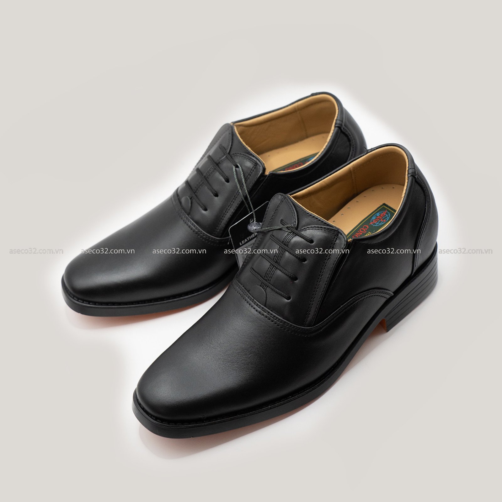 Giày tây quân đội tăng chiều cao, phong cách mạnh mẽ