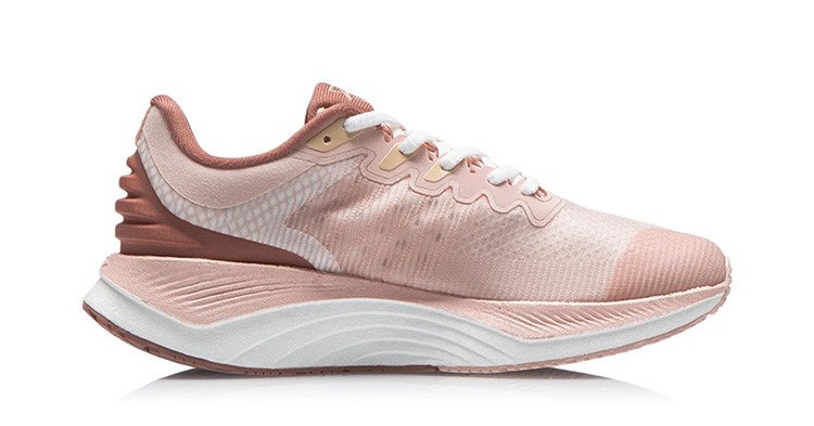 Giày thể thao chạy bộ nữ Li-Ning ARVR128 màu trắng tím