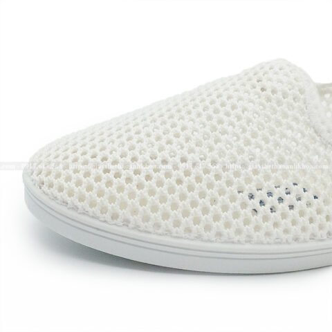 Giày thể thao lưới nữ màu be với thiết kế thoáng khí