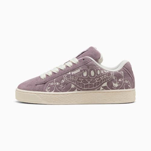 Giày thể thao nam Puma Suede XL phiên bản hợp tác đặc biệt với RIPNDIP, mang nét cổ điển kết hợp cá tính đường phố
