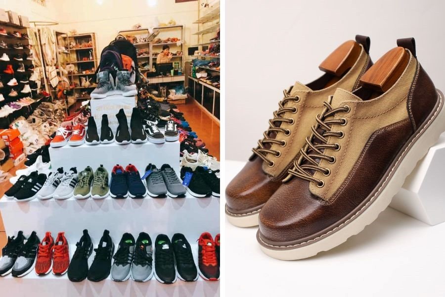 Giày thể thao nam Sohada Shoes Đà Nẵng với thiết kế nổi bật sử dụng chất liệu da thật cao cấp