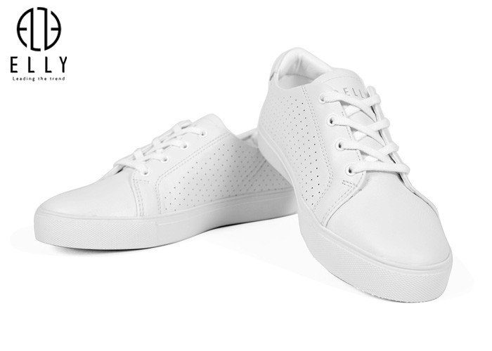 Giày thể thao nữ chất liệu da cao cấp, phù hợp cho hoạt động hàng ngày