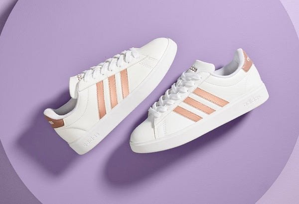 Giày thể thao nữ đẹp Adidas màu trắng tinh tế