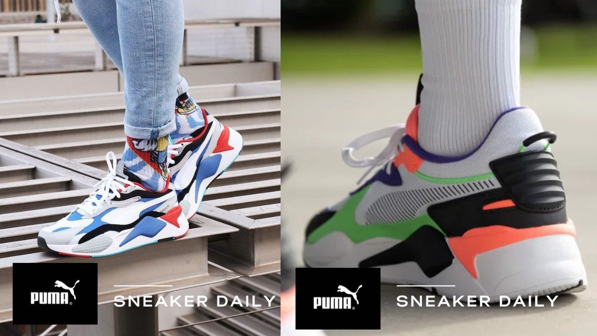 Giày thể thao Puma với logo báo vồ đặc trưng và vẻ ngoài cá tính