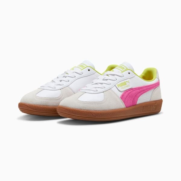Giày thể thao sneaker nữ da Palermo với phối màu cổ điển