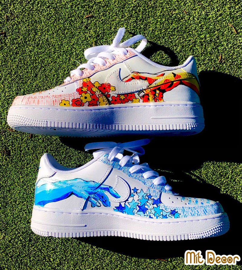 Giày vẽ đẹp mắt