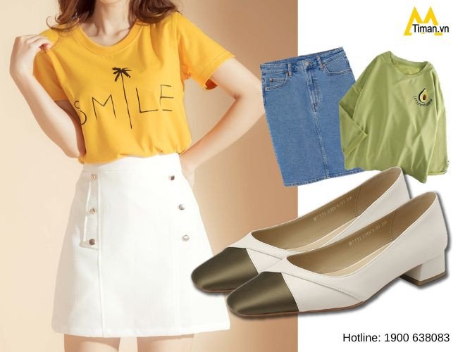 Gợi ý phối đồ cùng giày nữ thời trang đa dạng phong cách