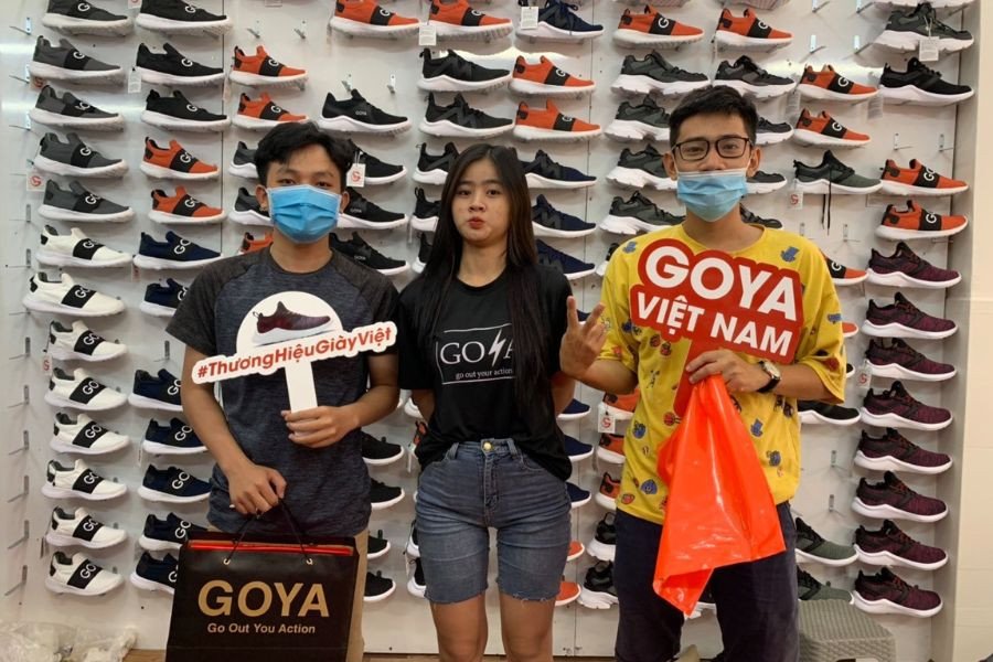 Goya nằm trong danh sách shop giày sneaker Quận 7 được yêu thích nhất