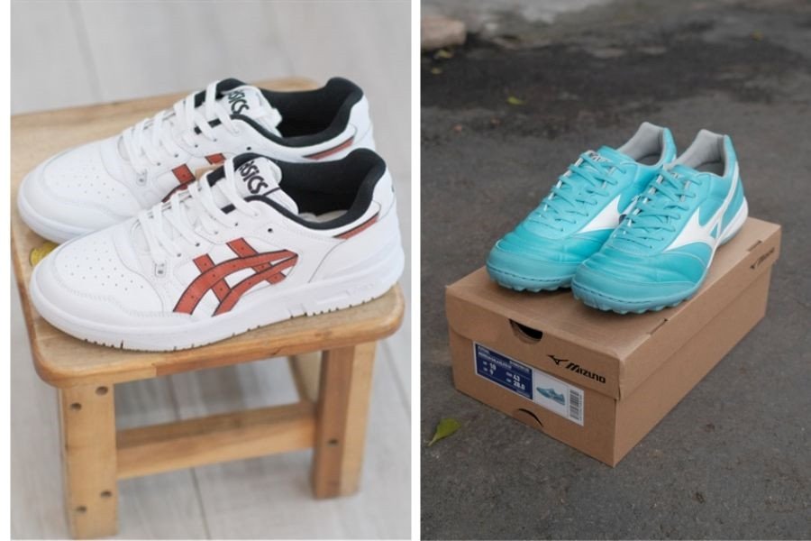 Hàng loạt mẫu giày sneaker chính hãng từ mới đến secondhand tại Trung Sneaker Gò Vấp
