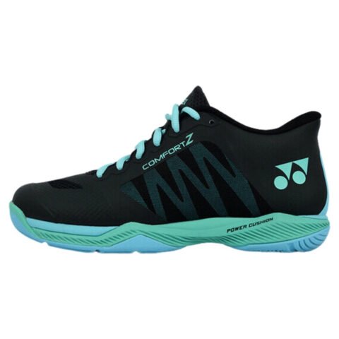 Hình ảnh chi tiết giày cầu lông Yonex Power Cushion Comfort Z3 Wide màu đen xanh mint